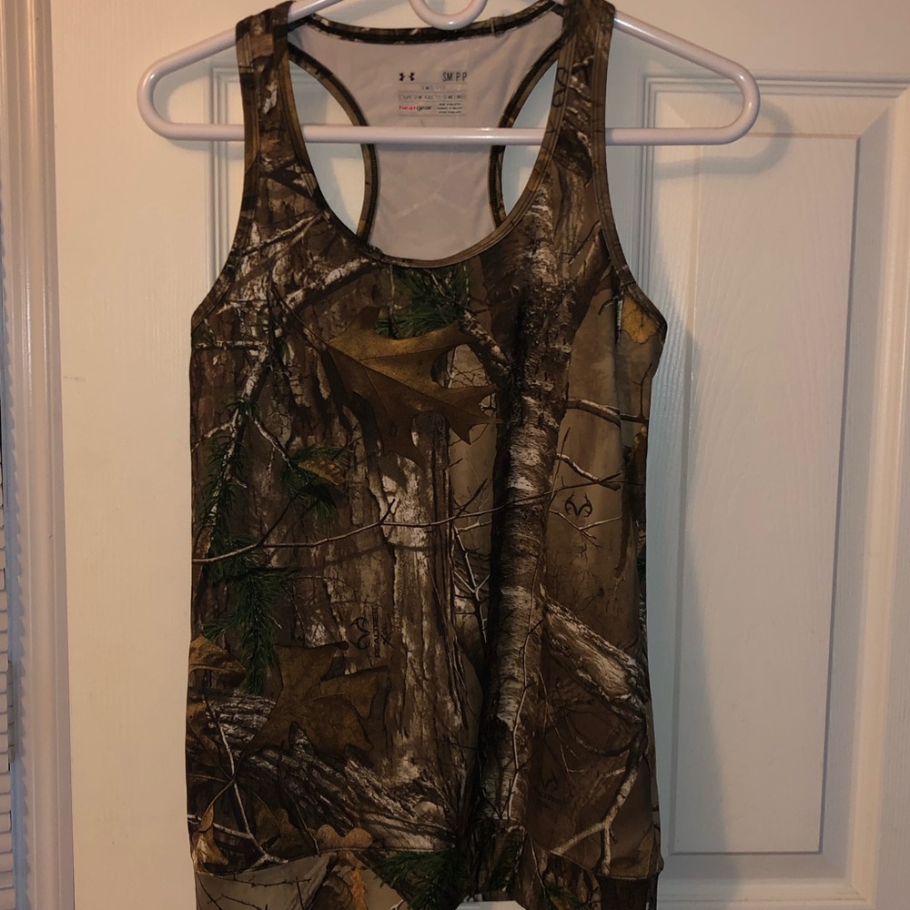 Camouflage Racer Back Tank